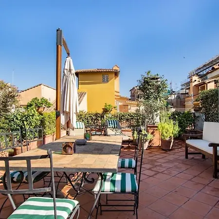Apartment Historic With Terraces Rom